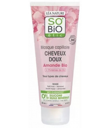 Léa Nature SO Bio étic Masque Capillaire Cheveux Doux Bio 200 ml