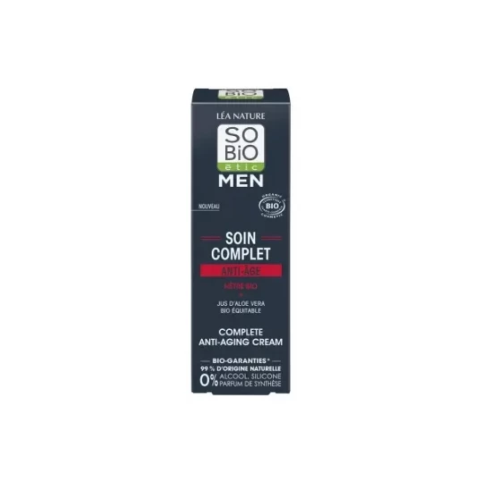 Léa Nature SO BIO étic Men Soin Complet Anti-Âge Bio 50 ml
