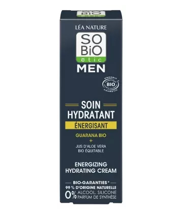 Léa Nature SO BIO étic Men Soin Hydratant Énergisant Bio 50 ml