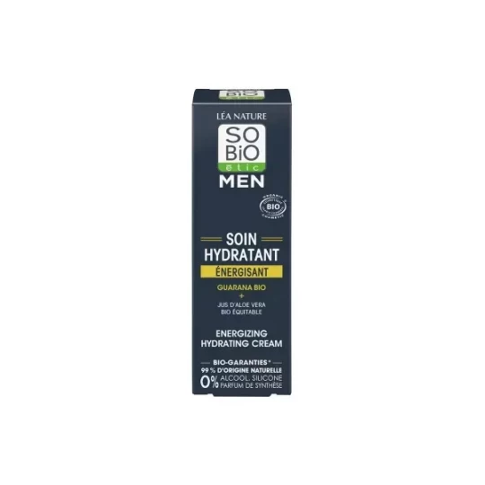 Léa Nature SO BIO étic Men Soin Hydratant Énergisant Bio 50 ml