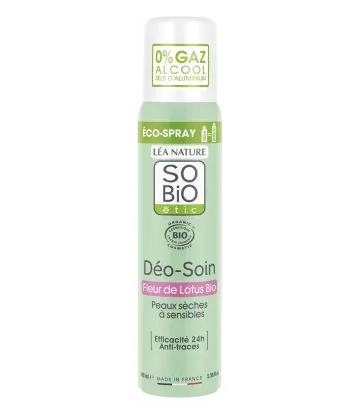 Léa Nature SO BIO étic Déo-Soin Fleur de Lotus Éco-Spray Bio 100 ml