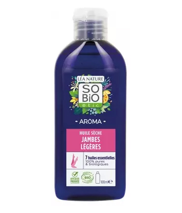 Léa Nature SO BIO étic Aroma Huile Sèche Jambes Légeres Bio 100 ml
