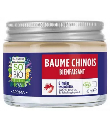 Léa Nature SO BIO étic Aroma Baume Chinois Bienfaisant Bio 40 ml