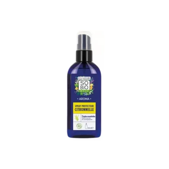 Léa Nature SO BIO étic Aroma Spray Protecteur Citronnelle Bio 100 ml