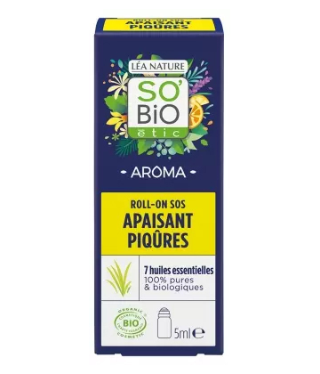 Léa Nature SO BIO étic Aroma SOS Apaisant Piqures Roll'On Bio 5 ml