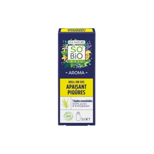 Léa Nature SO BIO étic Aroma SOS Apaisant Piqures Roll'On Bio 5 ml