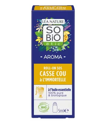 Léa Nature SO BIO étic Aroma SOS Casse Cou à l'Immortelle Roll'On Bio 5 ml