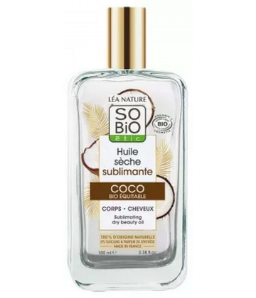 Léa Nature SO BIO étic Huile Sèche Sublimante Coco Bio 100 ml