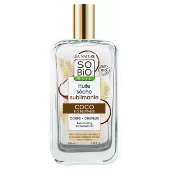 Léa Nature SO BIO étic Huile Sèche Sublimante Coco Bio 100 ml