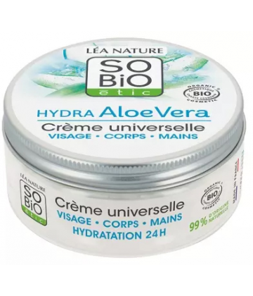 Léa Nature SO BIO étic Hydra Aloe Vera Crème Universelle Visage Corps Mains Bio 150 ml