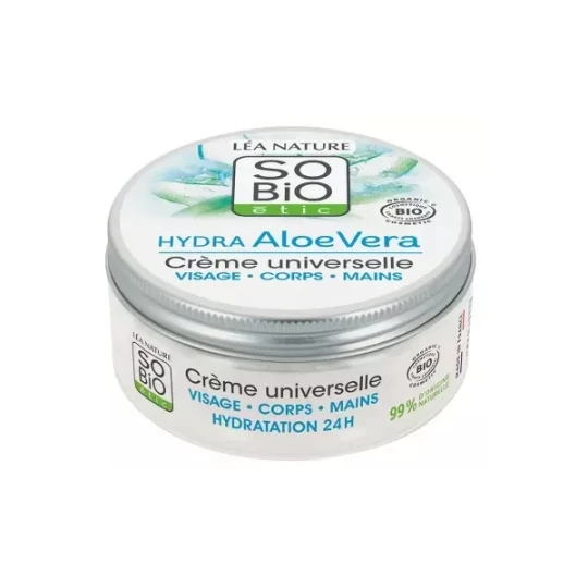 Léa Nature SO BIO étic Hydra Aloe Vera Crème Universelle Visage Corps Mains Bio 150 ml