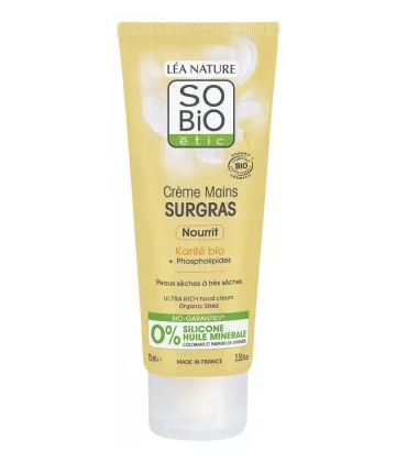 Léa Nature SO BIO étic Crème Mains Surgras Bio 75 ml