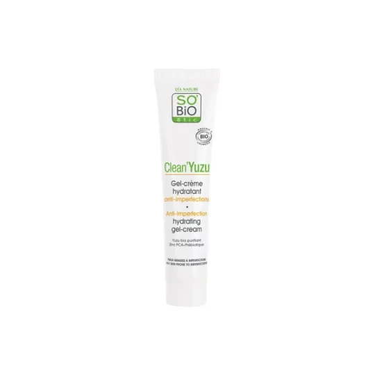 Léa Nature SO BIO étic Clean-Yuzu Gel'Crème Hydratant Anti-Imperfections Bio 40 ml - image 2