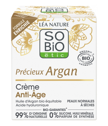 Léa Nature SO BIO étic Précieux Argan Crème Anti-Âge Bio 50 ml