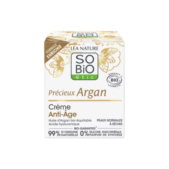 Léa Nature SO BIO étic Précieux Argan Crème Anti-Âge Bio 50 ml - image 4