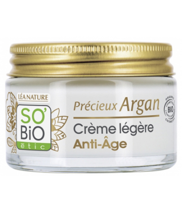 Léa Nature SO BIO étic Précieux Argan Crème Légere Anti-Âge Bio 50 ml