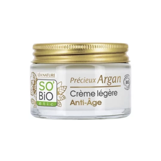 Léa Nature SO BIO étic Précieux Argan Crème Légere Anti-Âge Bio 50 ml - image 3