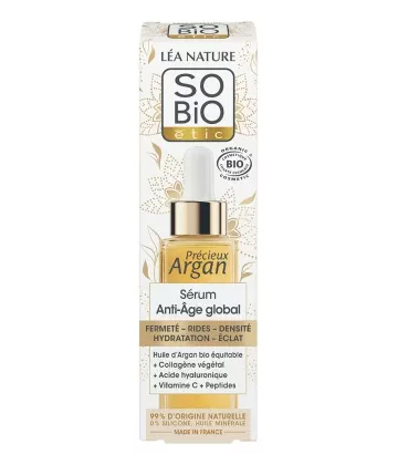 Léa Nature SO BIO étic Précieux Argan Sérum Anti-Âge Global Bio 30 ml