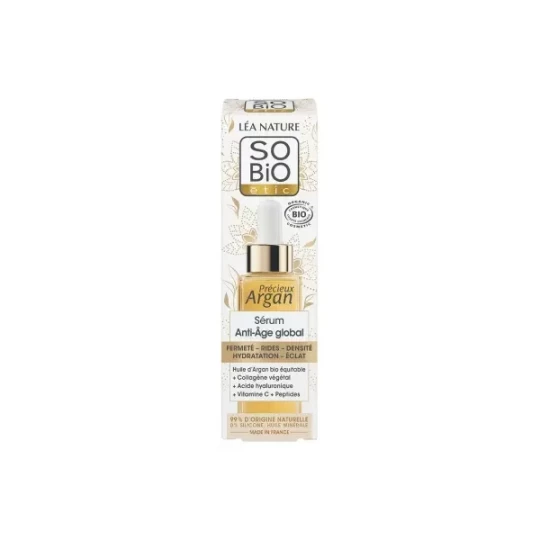 Léa Nature SO BIO étic Précieux Argan Sérum Anti-Âge Global Bio 30 ml