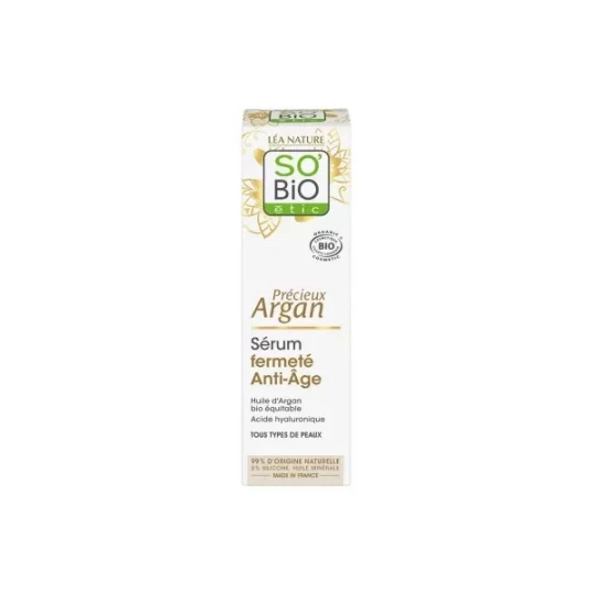Léa Nature SO BIO étic Précieux Argan Sérum Fermeté Anti-Âge Bio 30 ml