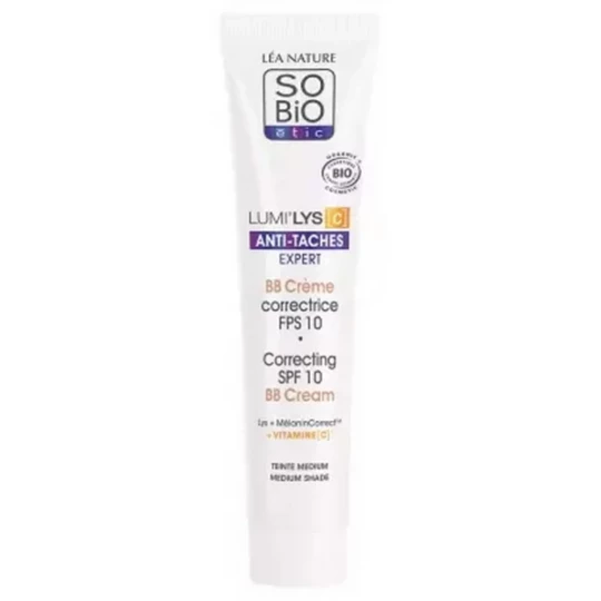 Léa Nature SO BIO étic Lumi-Lys [C] BB Crème Correctrice Anti-Taches SPF10 Bio 40 ml