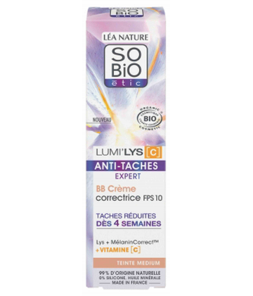 Léa Nature SO BIO étic Lumi-Lys [C] BB Crème Correctrice Anti-Taches SPF10 Bio 40 ml