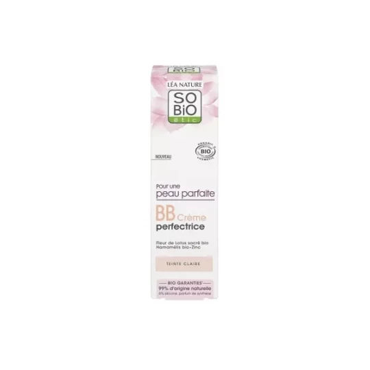 Léa Nature SO BIO étic pour une Peau Parfaite BB Crème Perfectrice Bio Teinte Claire 40 ml