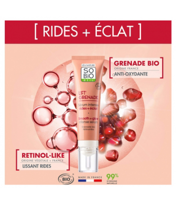 Léa Nature SO BIO étic Lift-Grenade Sérum Intense Rides + Éclat Bio 30 ml