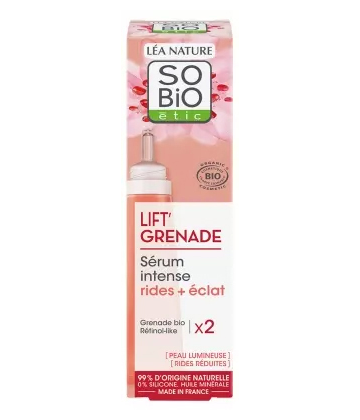 Léa Nature SO BIO étic Lift-Grenade Sérum Intense Rides + Éclat Bio 30 ml