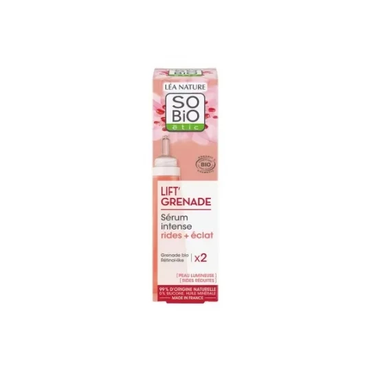 Léa Nature SO BIO étic Lift-Grenade Sérum Intense Rides + Éclat Bio 30 ml