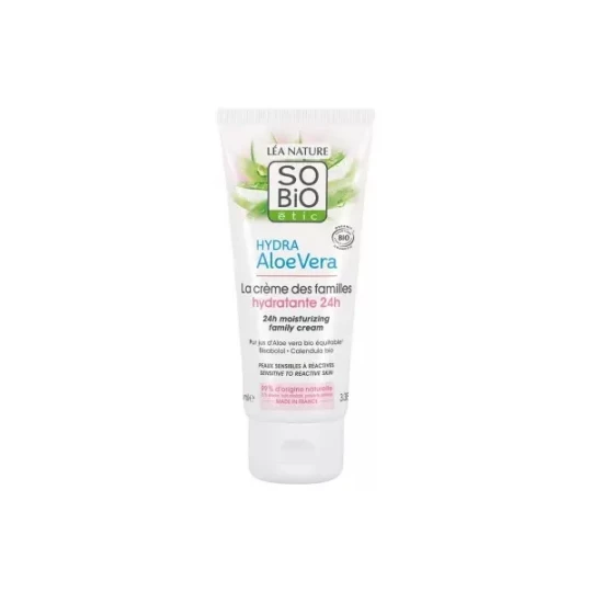 Léa Nature SO BIO étic Hydra Aloe Vera La Crème des Familles Hydratante 24h Bio 100 ml