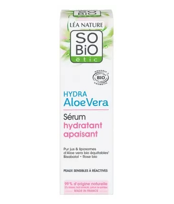 Léa Nature SO BIO étic Hydra Aloe Vera Sérum Hydratant Apaisant Bio 30 ml
