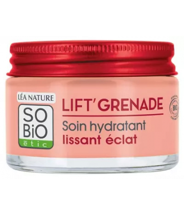 Léa Nature SO BIO étic Lift-Grenade Soin Hydratant Lissant Éclat Bio 50 ml