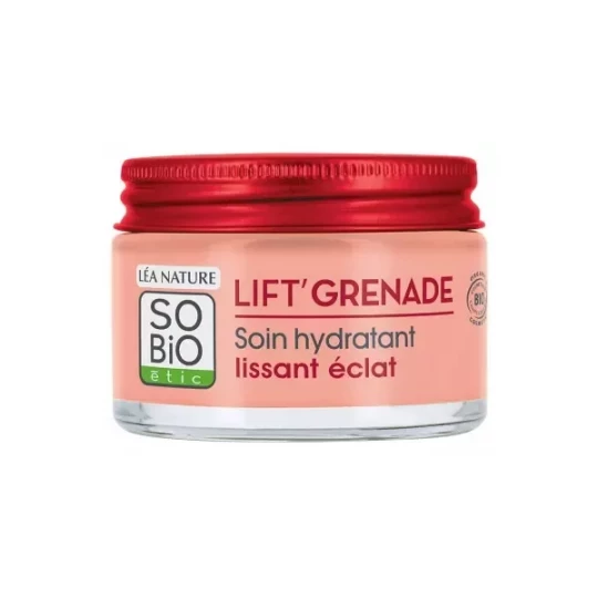 Léa Nature SO BIO étic Lift-Grenade Soin Hydratant Lissant Éclat Bio 50 ml