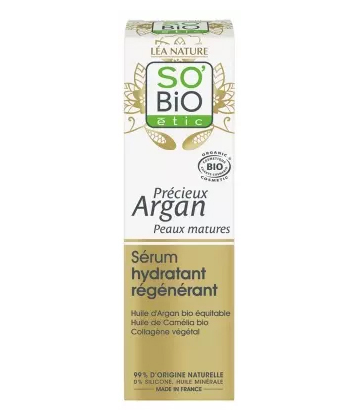 Léa Nature SO BIO étic Précieux Argan Sérum Hydratant Régénérant Bio 30 ml