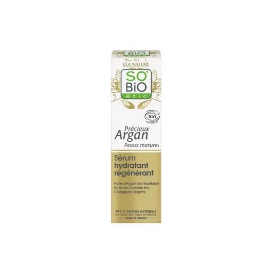Léa Nature SO BIO étic Précieux Argan Sérum Hydratant Régénérant Bio 30 ml