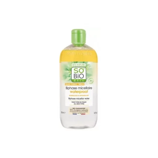 Léa Nature SO BIO étic Biphase Micellaire Waterproof Bio 500 ml
