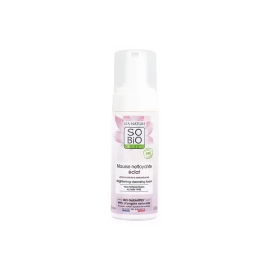 Léa Nature SO BIO étic Mousse Nettoyante Éclat Bio 150 ml