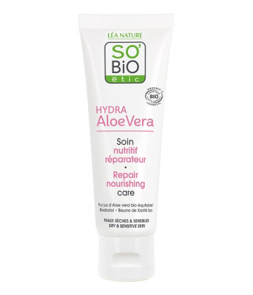 Léa Nature SO BIO étic Hydra Aloe Vera Soin Nutritif Réparateur Bio 50 ml