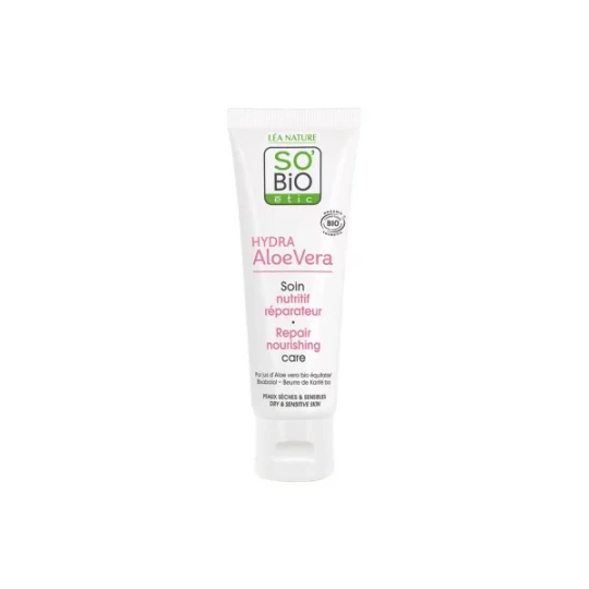 Léa Nature SO BIO étic Hydra Aloe Vera Soin Nutritif Réparateur Bio 50 ml - image 2