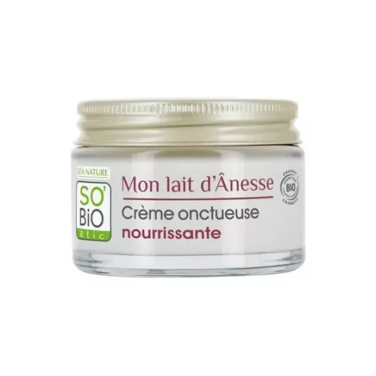 Léa Nature SO BIO étic Mon Lait d'Ânesse Crème Onctueuse Nourrissante Bio 50 ml