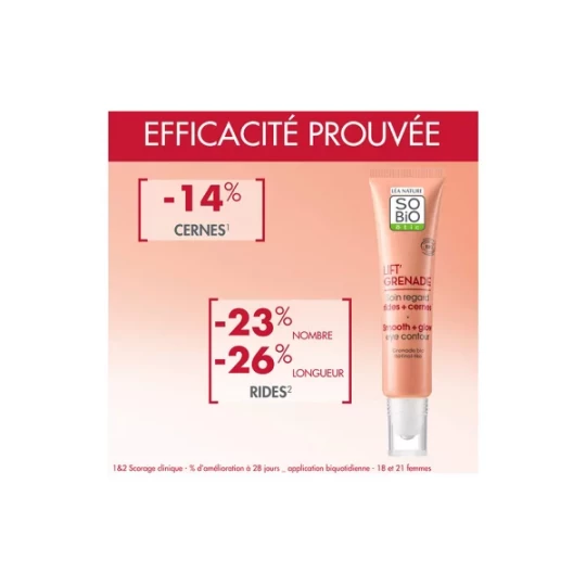 Léa Nature SO BIO étic Lift-Grenade Soin Regard Rides + Cernes Bio 15 ml - image 4