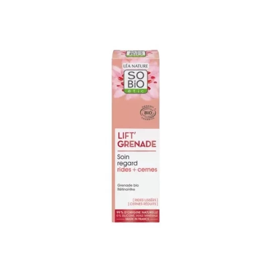 Léa Nature SO BIO étic Lift-Grenade Soin Regard Rides + Cernes Bio 15 ml