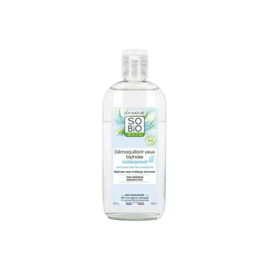 Léa Nature SO BIO étic Démaquillant Yeux Biphase Waterproof Bio 100 ml