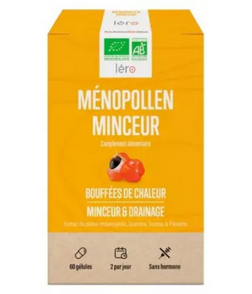 Léro Ménopollen Minceur Bio Gélules x 60