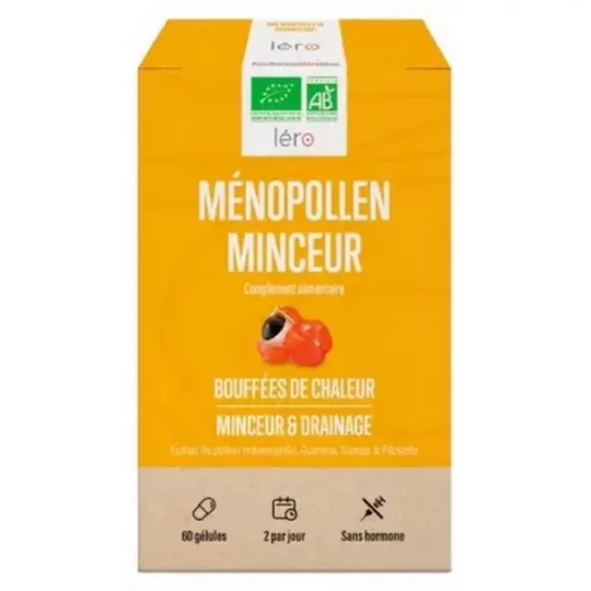 Léro Ménopollen Minceur Bio Gélules x 60
