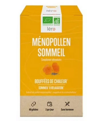 Léro Ménopollen Sommeil Bio Gélules x 60
