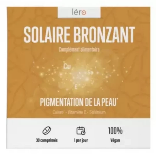 Léro Solaire Bronzant Comprimés x 30