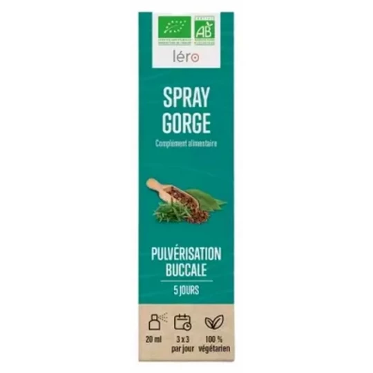 Léro Spray Gorge Bio 20 ml