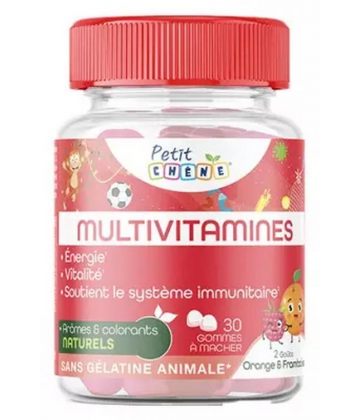 Les 3 Chenes Petit Chene Multivitamines Gommes x 30